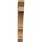 Ekena Millwork Balboa Slat Smooth Bracket, Western Red Cedar, 5 1/2"W x 38"D x 44"H BKT06X38X44BOA06SWR - alternate 3